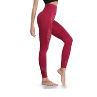 

Online China Shop Red Leggings Seamless High Waist Leggings For Women