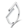 925 Sterling Filver Jewelry Promise Adjustable Handmade Rings For Girls