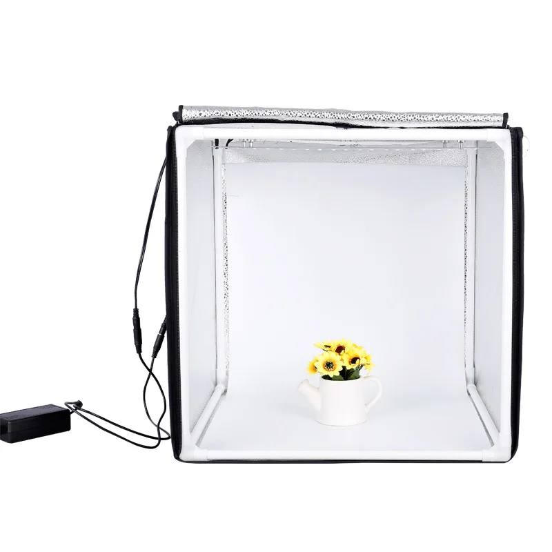 
LCOSE Professional manufacture mini 80cm light shed four colors background 31.5 inch photo studio 80*80*80cm 