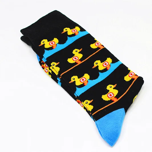 

E-commerce cross-border socks supply men's long socks cotton cartoon multi-pattern socks personalized foreign trade, As picture