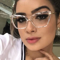 

Fashion Square Glasses Frames For Women Trendy brand Sexy cat eye glasses frame Optical Computer Eyeglasses oculos Armacao 2019