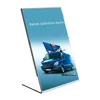 Free standing A4 A5 perspex restaurant menu rack acrylic sign holder