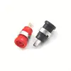 4mm Banana Female Jack Socket Panel Mount Binding Post Connector red black