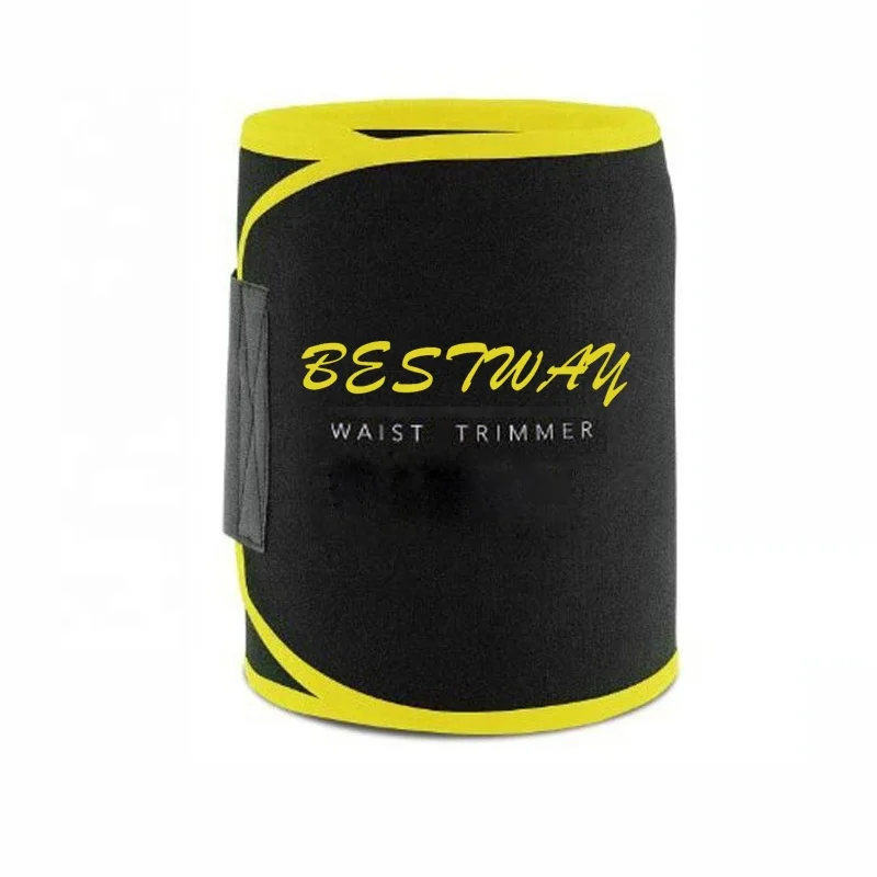 

New Coming Wholesale Private Label Training Adjustable Neoprene Custom Sweat Waist Trimmer Slimming Belt, Customized color