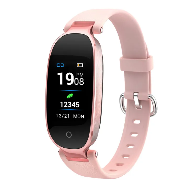 

BTwear 2019 Hot lady color display smart bracelet S3 with heart rate monitor IP67 activity tracker, N/a