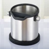 stainless steel coffee accessories practical waste coffee knock box espresso knocker