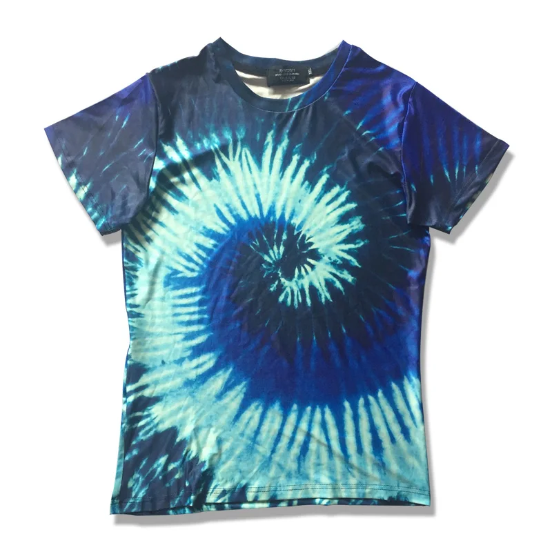 

Factory direct sale polyester/ spandex custom digital printing hawai summer men casual t shirts