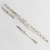 OEM Hot Sale Factory Price E Mechanism Split French Offset G Keys Add Curved Head Joint Silver Plate C Tone 16 Open Holes Flute