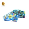 Light Color Ball Pools With Slides And Trampoline, Inflatable Octopotus, Gun Zone, Rope Climbing Indoor Playground Equipment