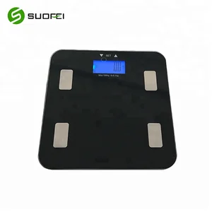 Image of Bluetooth Digital bathroom scale body health scale fat scale with bluetooth