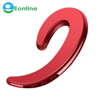 

Wireless 4.1 Head phone Ear-hook Earphone Painless Wearing Headset Business Sport Earphone No Ear plug No Pain For Phone