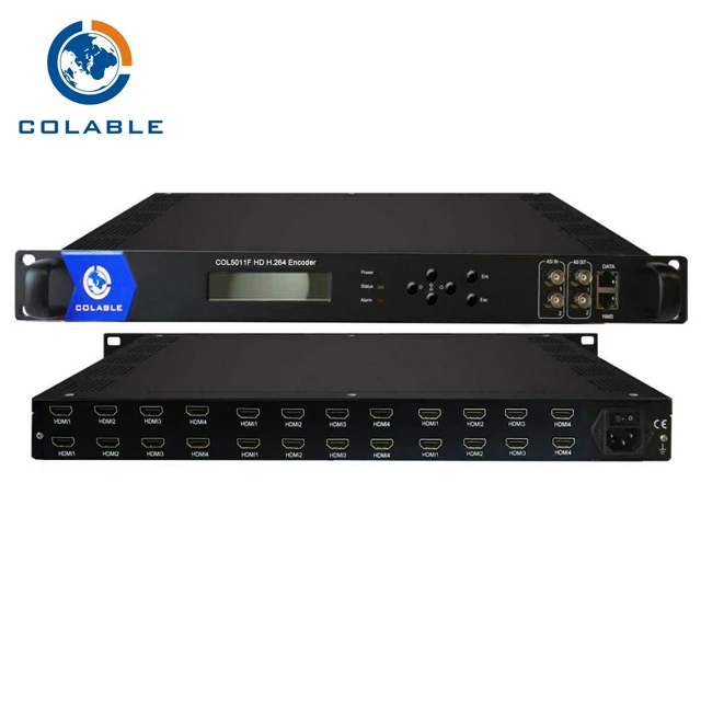 

16 Channel HDM Broadcast Encoder IPTV Streamer and ASI out COL5011F