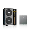 18kw commercial geothermal air to water heat pump for -25C radiant heating