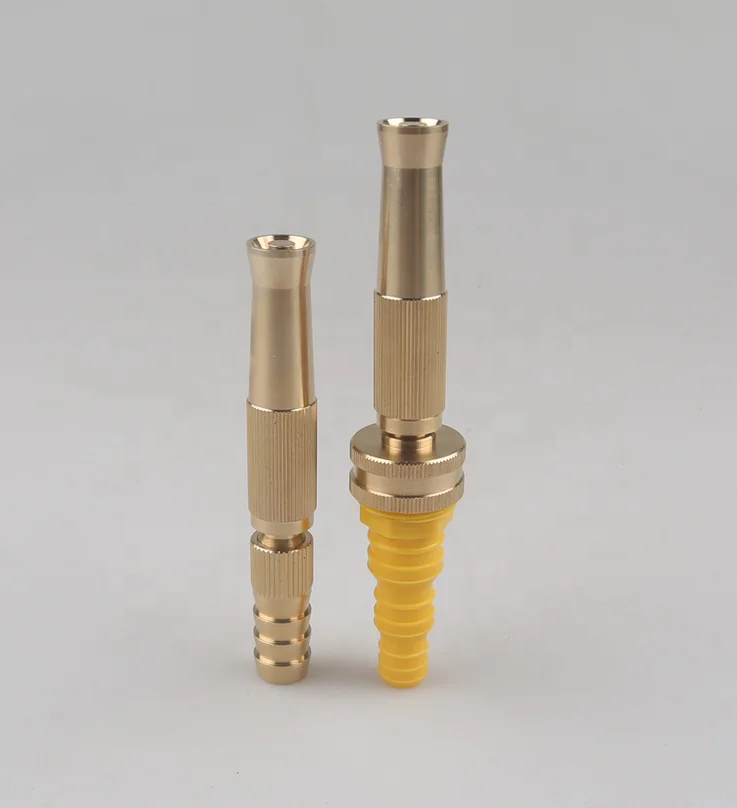 

Brass adjustable hose nozzle