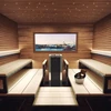 Star Ceiling Fibre Optic LED panels in Bathroom / Sauna / Spa / steam room
