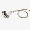 ftth catv ST multimode 50 125 12 cores pigtail optical fiber bundle patchcord 0.9mm