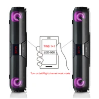 

2019 New Design High Quality TWS LED Wireless Bluetooths Speaker 20W