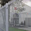 Factory price Curved PVC Coated Sprayed Mesh Fence(Fence Panel+Post+Anti-Theft Clips)