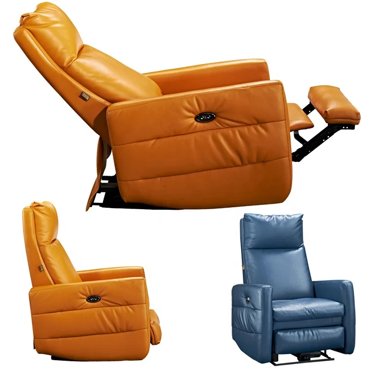 
2019 Modern Single Sofa Electric Recliner Sofa With Feather Filling 