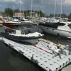 HDPE modular floating dock for speed boat and jet ski