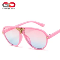 

Children's Candy color Sunglasses cartoon Bee lentes de sol Baby Lovely goggles kids girls boys Decorative Sun Glasses