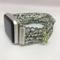 

Bracelet Strap For Apple Watch Band 38mm 42mm Handmade Beaded Strap