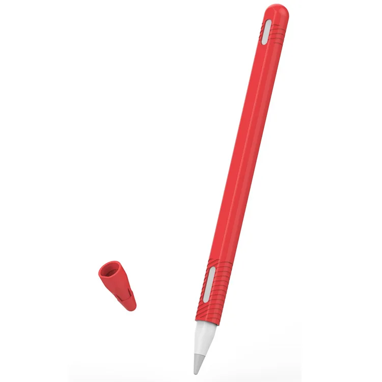 

2019 New Arrivals Silicone Case For Apple Pencil 2, Black;red;green;grey;transparent