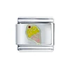 9mm stainless steel color enameled ice cream Italian modular Charms bracelet