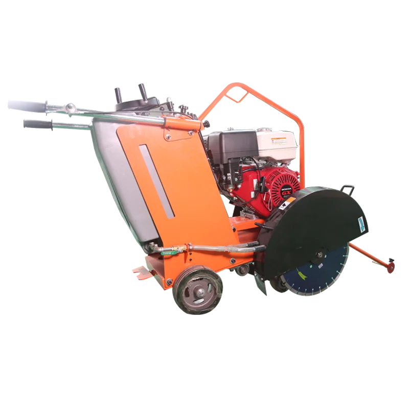 
Asphalt Concrete Pavement Diesel Gasoline Road Cutting Saw Machinery With Water Tank 