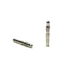 hot sale wholesale price silver plated 3.0mm banana plug adapter connector fast ship