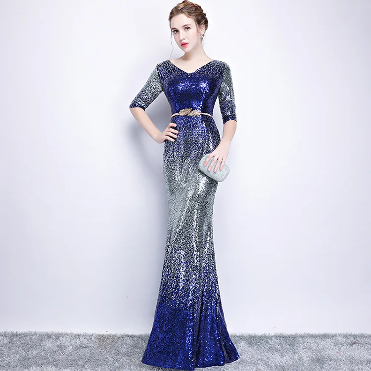 

Dress evening dinner gown