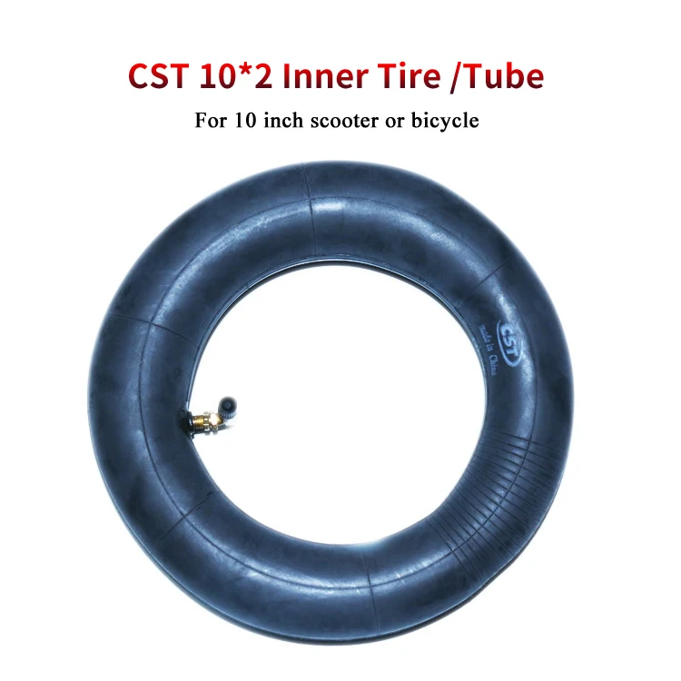 

CST 10*2 Inner Tube/CST 10*2.5 & 10*2.25 Camera Fitting for 10 Inch Electric Scooter or Bicycle Inner Tire