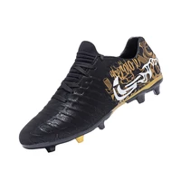 

Newest style waterproof football cleats soccer boots shoes