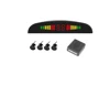 4 sensor monitoring reversing radar detector system kit DC12V reversing radar sound alarm BIBI sound alarm LED digital display