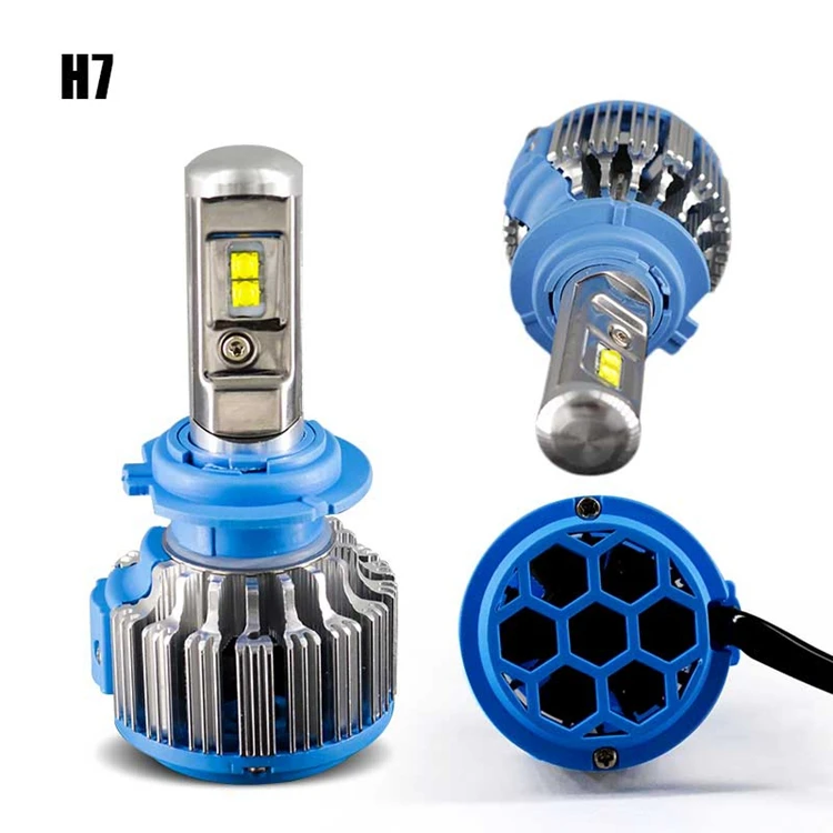 2020 New design Turbo T1 LED Canbus H7 H4 LED Headlight Bulbs for All Car