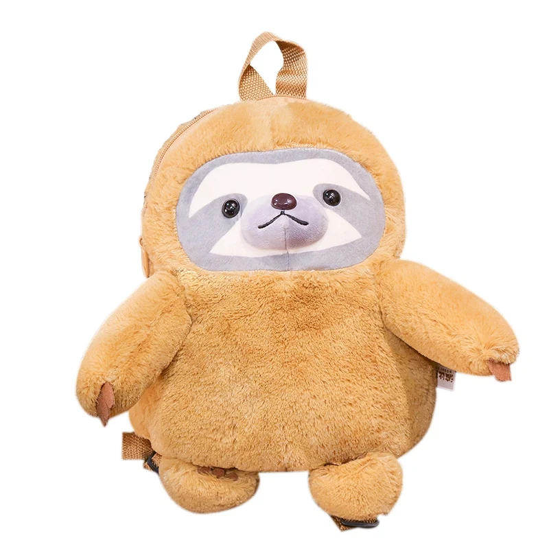 fluffy sloth toy