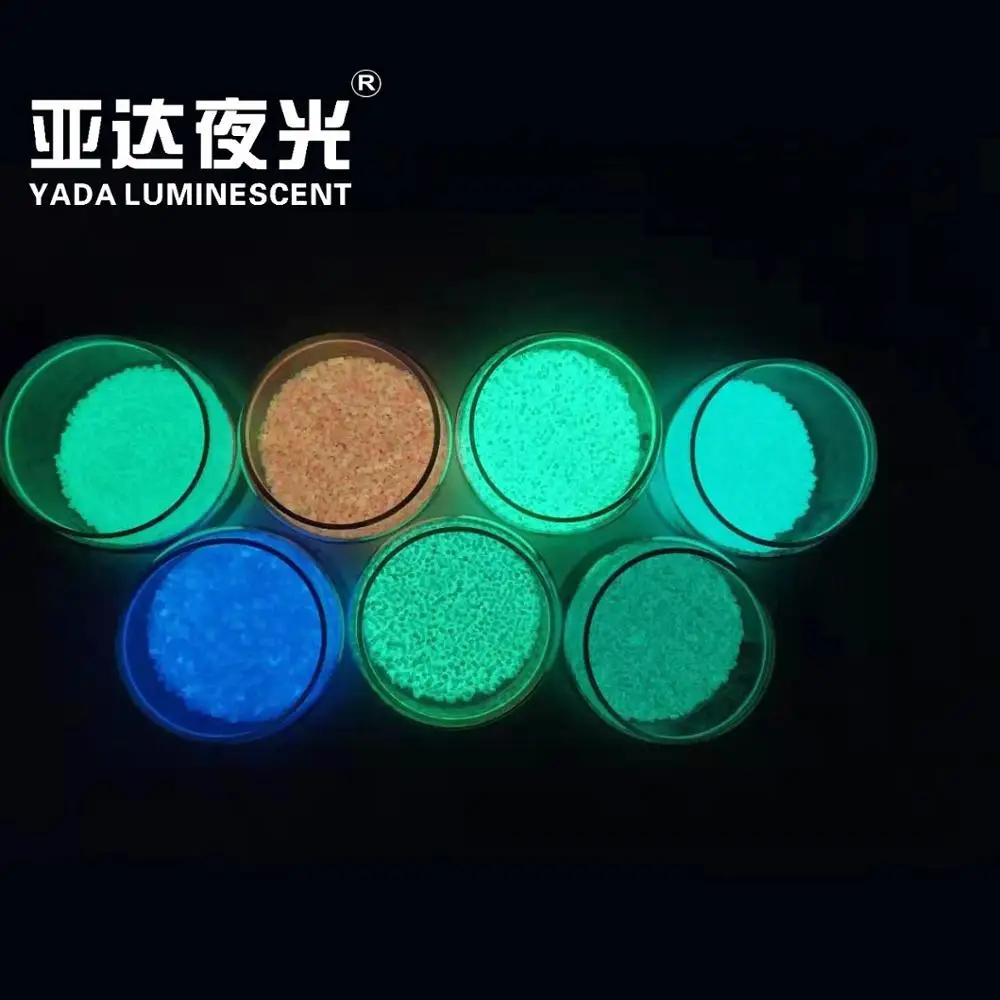 
photoluminescent glow in the dark masterbatch plastic resin 