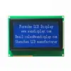 240x128 COB LCD module, STN LCD blue 240x128 LCD Display 20pins(WG2412Y4SGW6B)