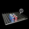 always front gravity flow retail merchandising display roller shelf rack for cup, can, drinks, beverage, milk, juice, beer