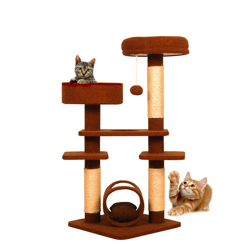 

RY32 Pet Furniture Tower climbing Scratcher Play House Condo Cat tree, Various