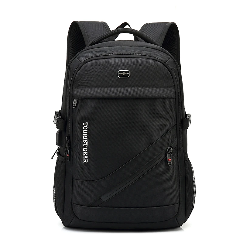 

Hot sell anti cut waterproof man bookbags backpack best quality cycling popular designer backpack laptop, Black