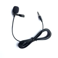 

Wholesale newest mini wired smartphone collar microphone lapel tie clipon external phone mic for teacher/mike for mobile phone