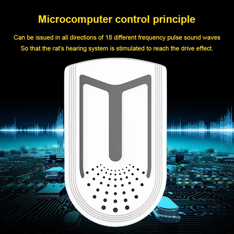 
Wholesale Indoor Ultrasonic Electromagnetic Anti-Mosquito Pest Repellent Control 