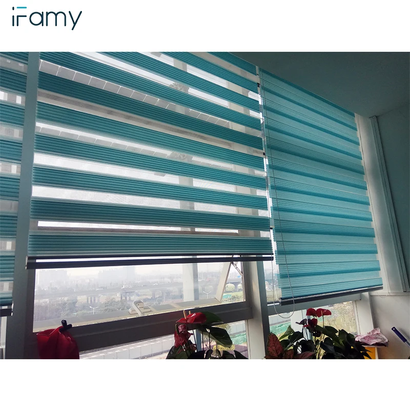 

Blackout blue zebra blinds zebra shades window blinds for office