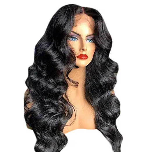 

250%density HD Swiss Lace Wig Pre Plucked Invisible natural Diva1 loose wavy Raw Cambodia lace front Human Hair Wig, Natural color