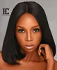 China Suppliers Wholesale Indian Human Hair Strand Lace Front Bob Wig,Soft Straight Bob Wig Enhanced Gas Field Like Queen