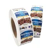 Self-Adhesive Customized Printing Waterproof Oil-Proof Food Packing Private Sticker Container Labels