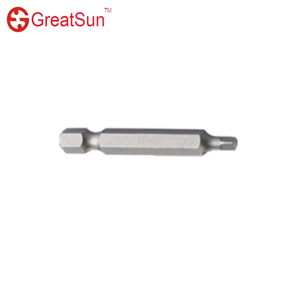 

1/4"(6.3mm)x50mm Square tip magnetic screwdriver bits S2