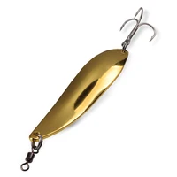 

metal fishing spoon lures Hard Spinner fishing silver spoon lure 19.5g