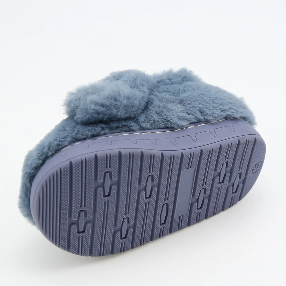 
AINGTON 2019 Brand new baby winter indoor faux fur plush dog slippers 